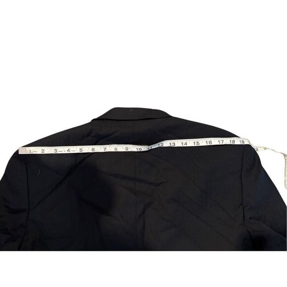 Alfani Exclusively For Macy’s 100% Wool Pin Striped Formal Blazer Coat 44R - Picture 12 of 15